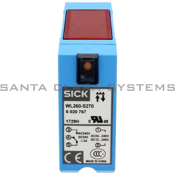 Sick WL260-S270 Photoelectric Sensor | 6020767 Product Image