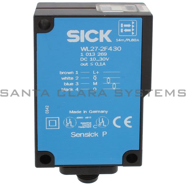 Sick WL27-2F430 Photoelectric Sensor | 1013269 Product Image