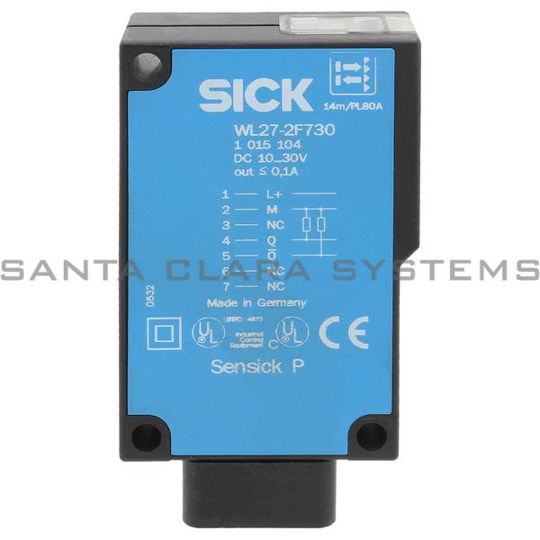 Sick WL27-2F730 Photoelectric Sensor Product Image