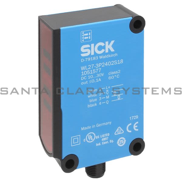 Sick WL27-3P2402S18 Photoelectric Sensor | 1051577 Product Image
