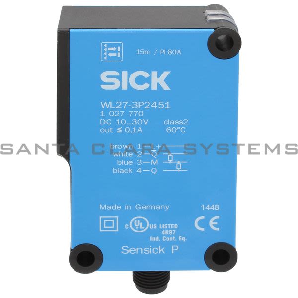 Sick WL27-3P2451 Photoelectric | 1027770 Product Image