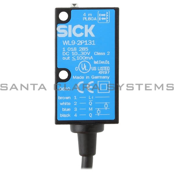 Sick WL9-2P131 Photoelectric Retro-Reflective Sensor | 1018285 Product Image