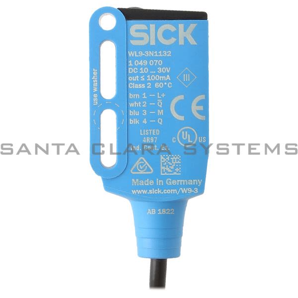 Sick WL9-3N1132 Photoelectric Retro-Reflective Sensor | 1049070 Product Image