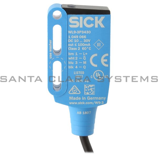 Sick WL9-3P3430 Photoelectric Sensor | 1049066 Product Image