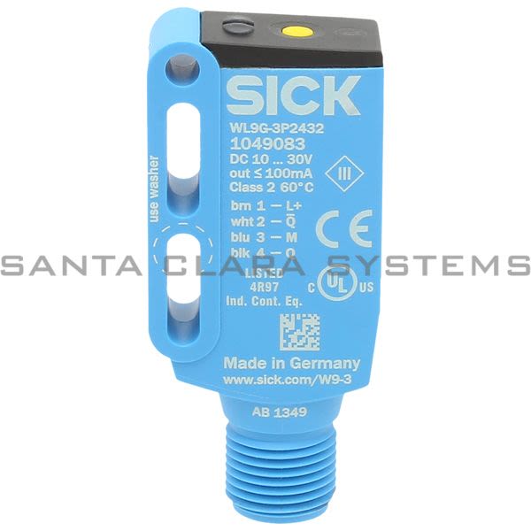Sick WL9G-3P2432 Photoelectric Retro-Reflective Sensor Autocollimation | 1049083 Product Image