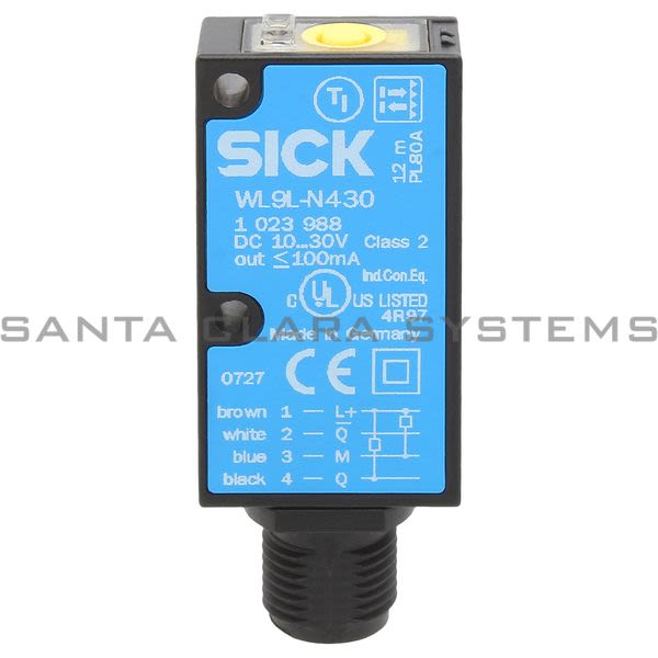 Sick WL9L-N430 Photoelectric Sensor Retro-Reflective | 1023988 Product Image