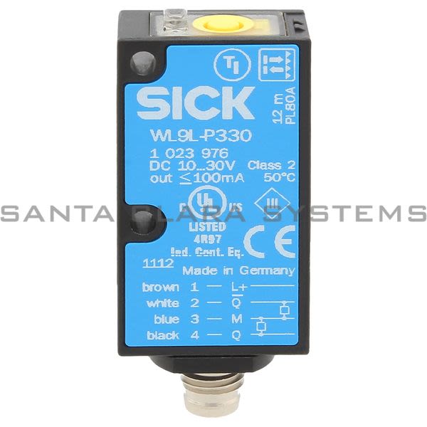 Sick WL9L-P330 Photoelectric Sensor Retro-Reflective | 1023976 Product Image