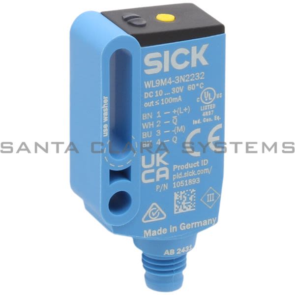 Sick WL9M4-3N2232 Photoelectric Sensor | 1051893 Product Image