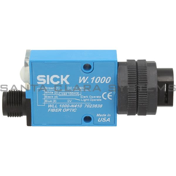 Sick WLL1000-N410 Photoelectric Switch Fiber-Optic Cable | 7023838 Product Image