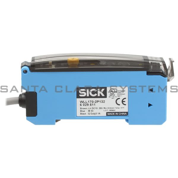 Sick WLL170-2P132 Fiber-Optic Photoelectric Sensor | 6029511 Product Image