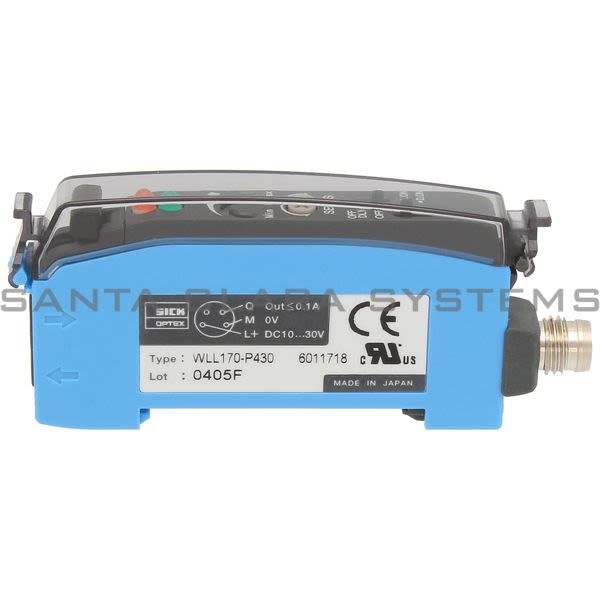 Sick WLL170-P430 Photoelectric Sensor PNP Red 4-PIN | 6011718 Product Image