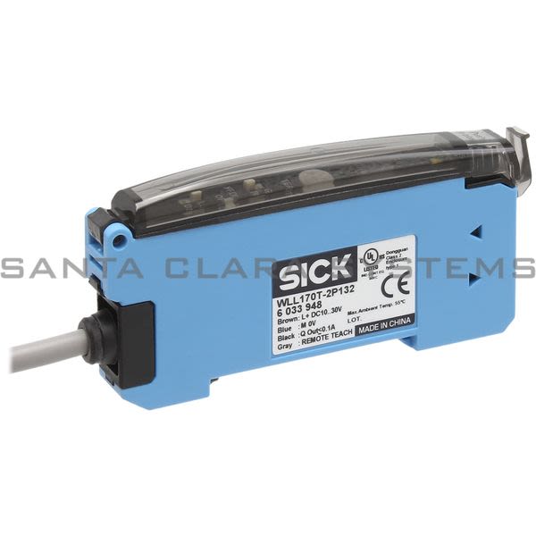 Sick WLL170T-2P132 Fiber-Optic Sensor | 6033948 Product Image