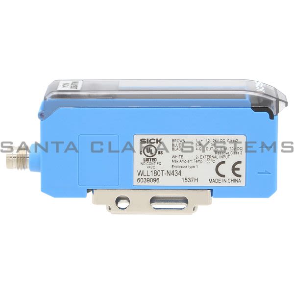 Sick WLL180T-N434 Fiber-Optic Photoelectric Sensor | 6039096 Product Image