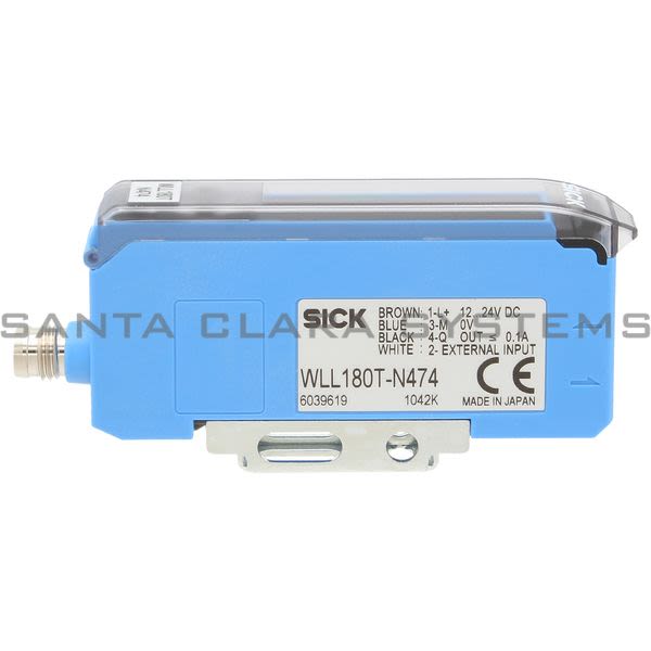 Sick WLL180T-N474 Fiber-Optic Sensor | 6039619 Product Image