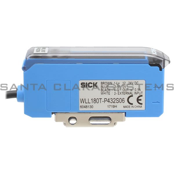 Sick WLL180T-P432S06 Fiber-Optic Sensor | 6048130 Product Image