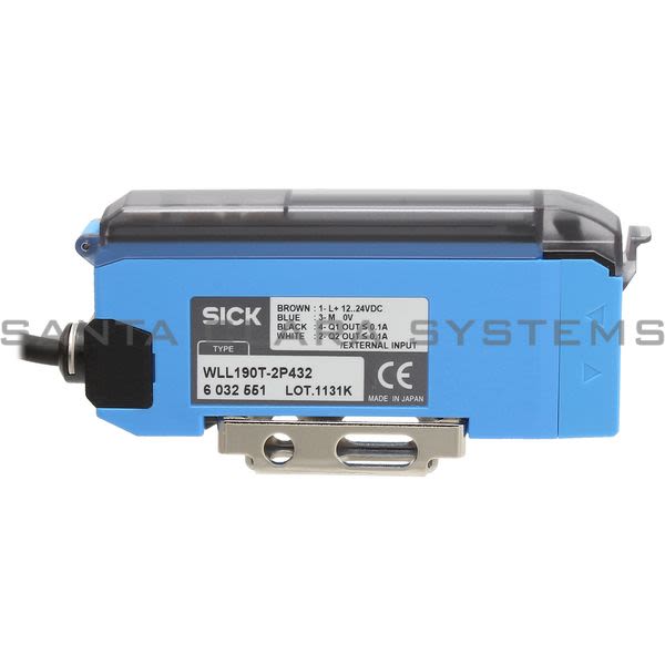 Sick WLL190T-2P432 Fiber-Optic Sensor Photoelectric | 6032551 Product Image