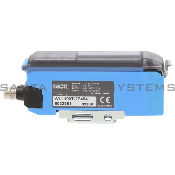 Sick WLL190T-2P494 Photoelectric Sensor | Fiber-Optic | 6032561 Product Image
