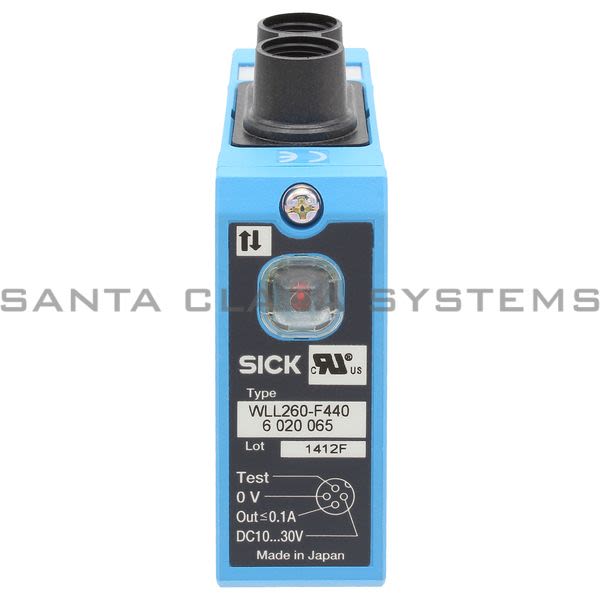 Sick WLL260-F440 Photoelectric Sensor | 6020065 Product Image