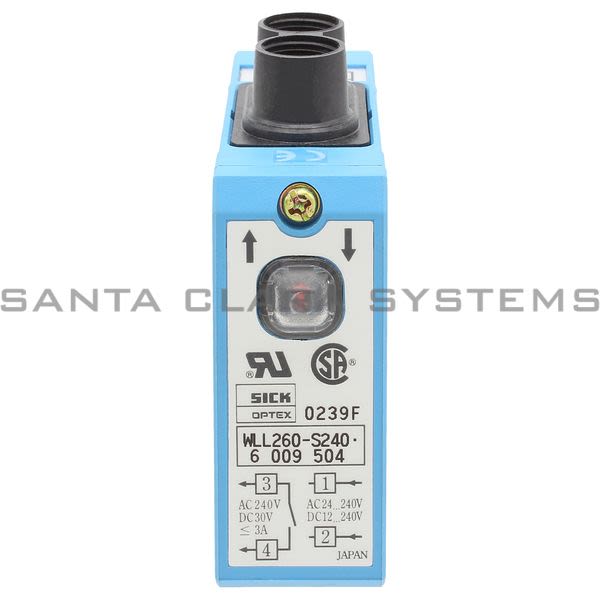 Sick WLL260-S240 Photoelectric Sensor Fiber-Optic | 6009504 Product Image