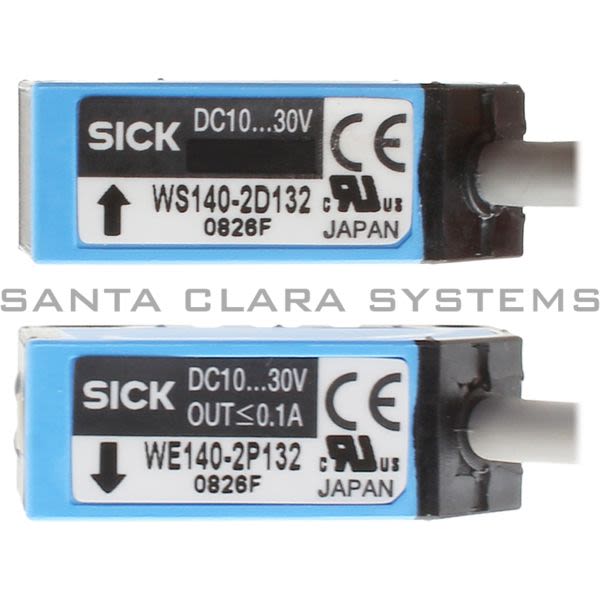 Sick WS-WE140-2P132 Through-Beam Photoelectric Sensor | 6024788 Product Image