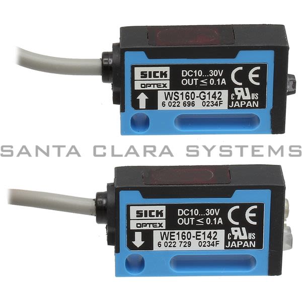 Sick WS-WE160-E142 Photoelectric Sensor Through-Beam | 6022745 Product Image
