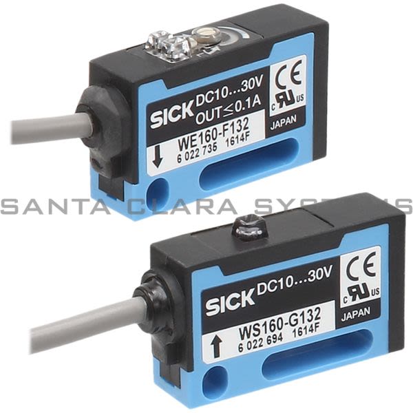 Sick WS-WE160-F132 Through-Beam Photoelectric Sensor | 6022751 Product Image