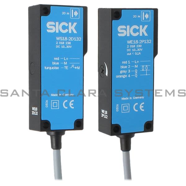Sick WS-WE18-2P132 Photoelectric Sensor | 1012915 Product Image