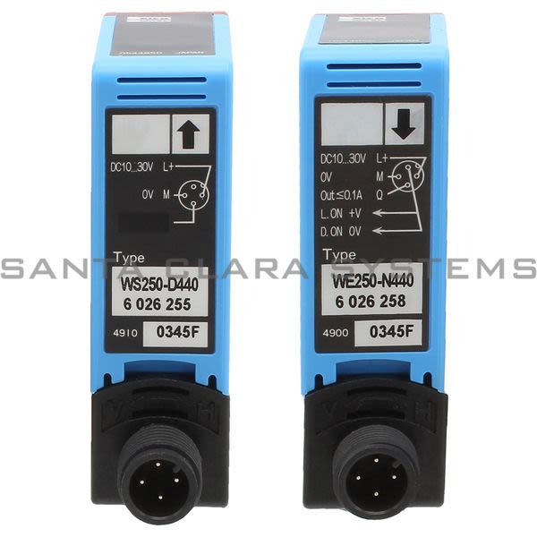 Sick WS-WE250-N440 Through-Beam Photoelectric Switch Sender/Receiver | 6 026 265 Product Image