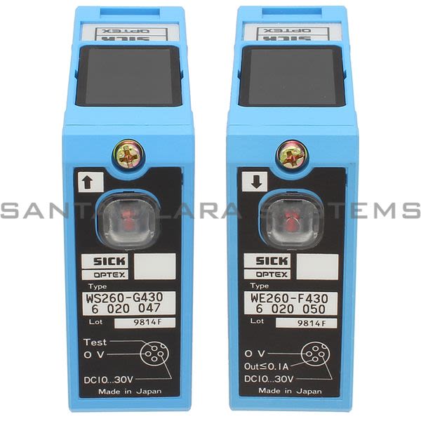 Sick WS-WE260-F430 Through-Beam Photoelectric Sensor | 6020053 Product Image