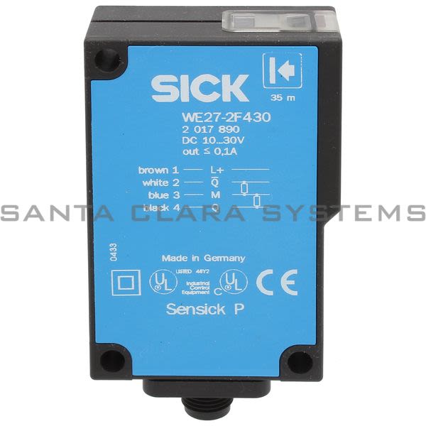 Sick WS-WE27-2F430 Photoelectric Through-Beam Sensor | 1015121 Product Image