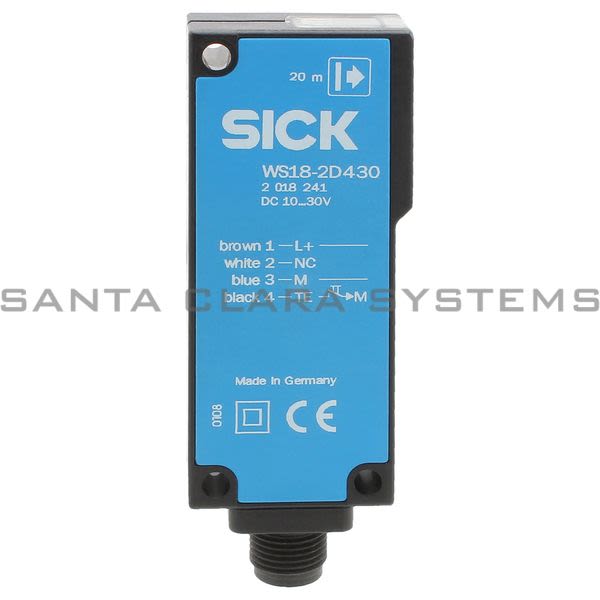 Sick WS18-2D430 Through Beam Photoelectric Switch | 2018241 Product Image