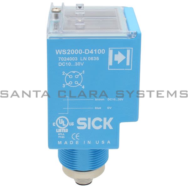 Sick WS2000-D4100 Photoelectric Switch | 7024003 Product Image