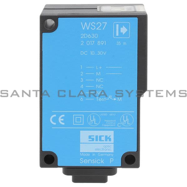 Sick WS27-2D630 Through Beam Photoelectric Switch Product Image