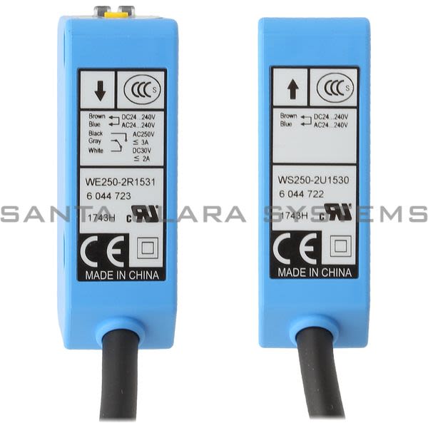 Sick WSE250-2R1531 Through-Beam Photoelectric Sensor | 6044707 Product Image