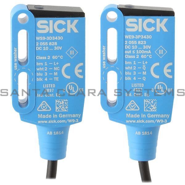 Sick WSE9-3P3430 Photoelectric Sensor | 1049078 Product Image