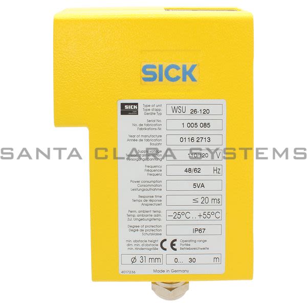 Sick WSU26-120 Photoelectric Thru Beam | 1005085 Product Image