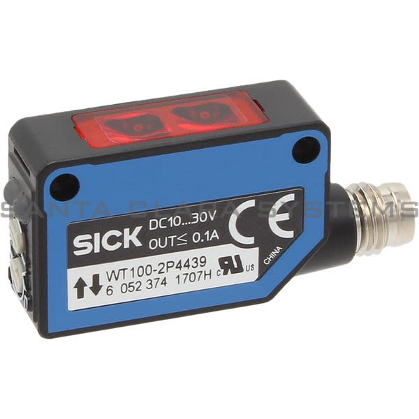 Sick WT100-2P4439 Miniature Photoelectric Sensor | 6052374 Product Image
