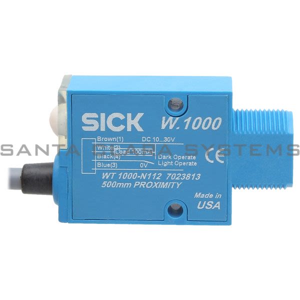 Sick WT1000-N112 Photoelectric Proximity Sensor | 7023813 Product Image