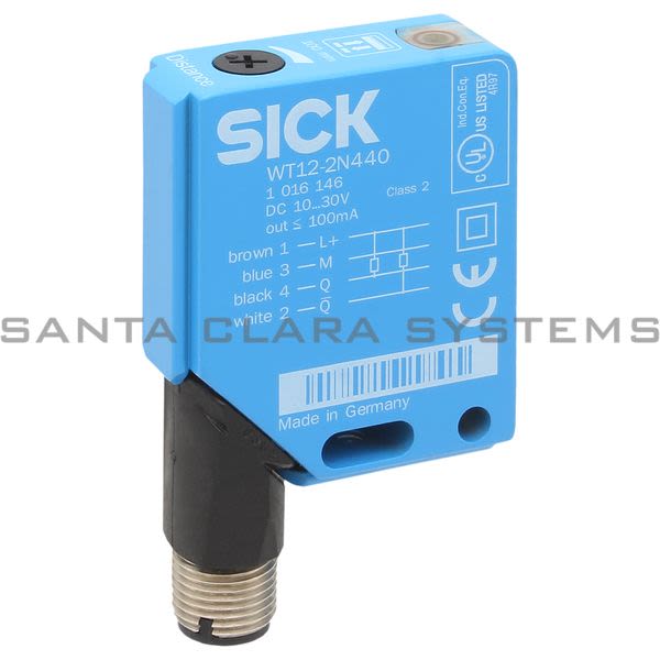 Sick WT12-2N440 Photoelectric Proximity Sensor Foreground Supression | 1016146 Product Image
