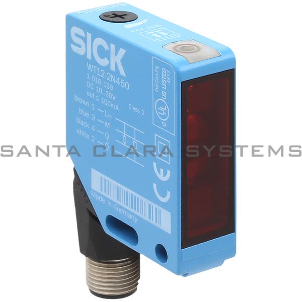 Sick WT12-2N450 Photoelectric Proximity Sensor | 1016139 Product Image