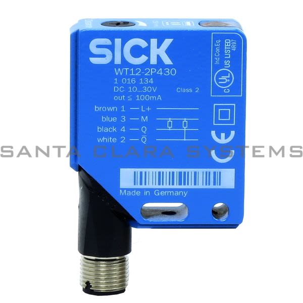 Sick WT12-2P430 Photoelectric Proximity Sensor | Background Supression | 1016134 Product Image