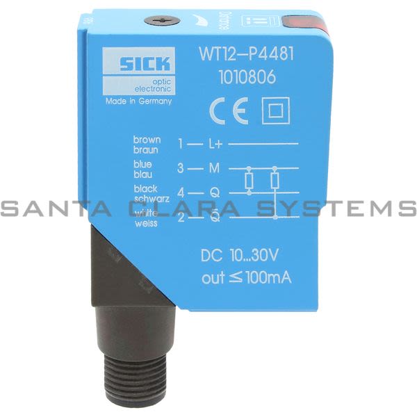 Sick WT12-P4481 Photoelectric Proximity Switch Product Image