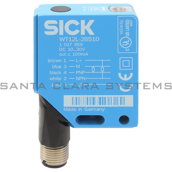 Sick WT12L-2B510 Proximity Reflex Sensor | 1017959 Product Image