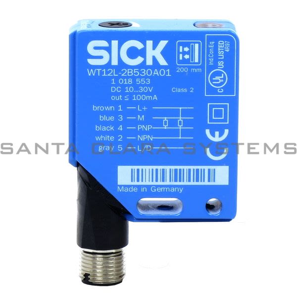 Sick WT12L-2B530A01 Photoelectric Switch | 1018553 Product Image