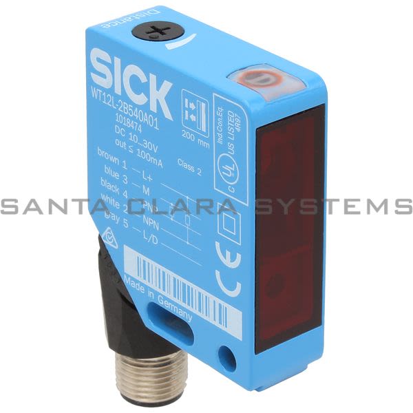 Sick WT12L-2B540A01 Photoelectric Sensor | 1018474 Product Image