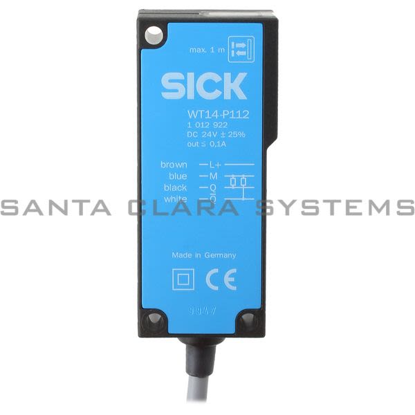 Sick WT14-P112 Photoelectric Proximity Sensor 1000mm Range | 1012922 Product Image