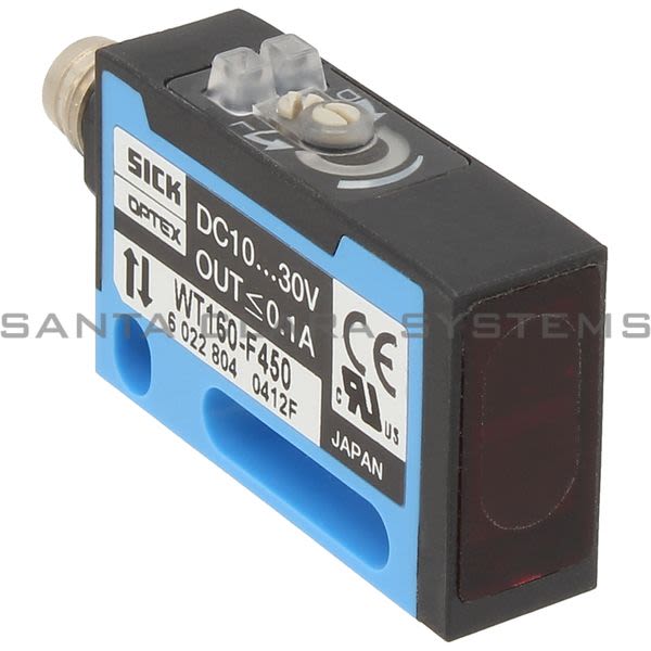Sick WT160-F450 Photoelectric Proximity Sensor Background Suppression Product Image