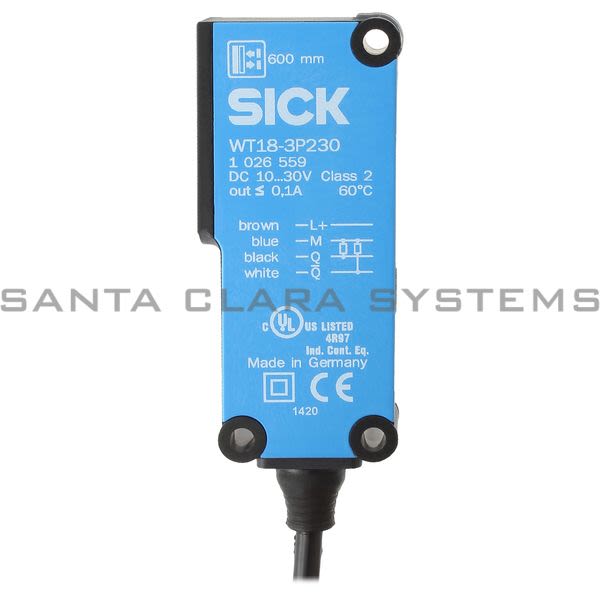 Sick WT18-3P230 Photoelectric Sensor | 1026559 Product Image