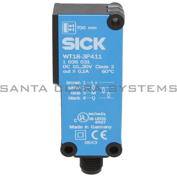 Sick WT18-3P411 Proximity Sensor | 1026031 Product Image