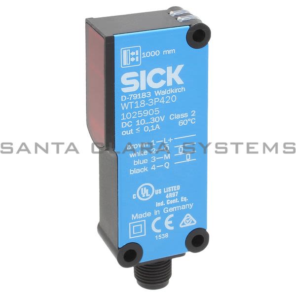 Sick WT18-3P420 Proximity Sensor | 1025905 Product Image